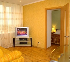 Двухместные апартаменты двуспальная кровать в Елец