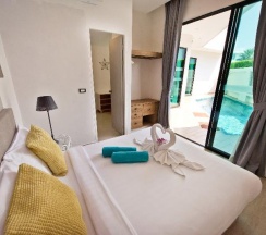 Вилла с 2 комнатами с балконом в Tropicana Pool Villa