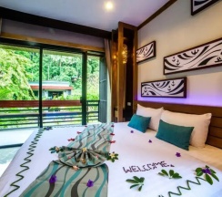 Двухместный номер Chaokoh с видом на сад (двуспальная кровать) в Chaokoh Phi Phi Hotel & Resort