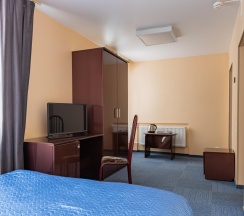 Номер комфорт стандарт с 1 двуспальной кроватью в Озеро Зеркальное