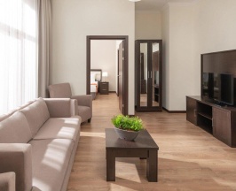 Апартамент комфорт с видом на горы 1 спальня в Апартаменты Курорта Красная Поляна