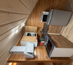 Дом с баней в Pine Land