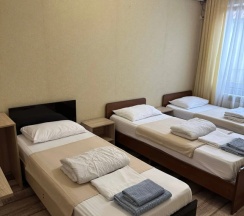 Трёхместный номер Comfort с видом на город (общая ванная комната) в Лазурный