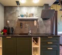 [54.3] Двухуровневые апартаменты с умной колонкой Алиса у Дворцовой площади, 30 кв.м. в Darooms