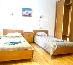 Трехместный номер с 3 односпальными кроватями в Парк отель