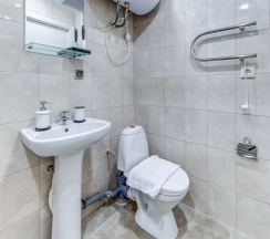 Улучшенная двухместная комната с 1 кроватью и собственной ванной комнатой в МК Распутина