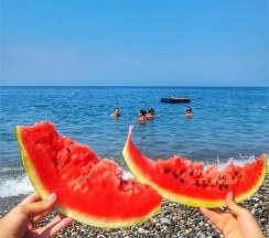 Двухместный с балконом и видом на море в Aqualife