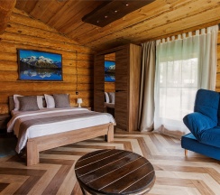 Шале "У реки" в Altay Sense
