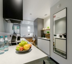 Studio Double Plus двухместный номер, кровать 120х200 в Yapartments