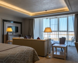 Люкс с панорамным видом на Волгу в Kol Gali Resort&SPA