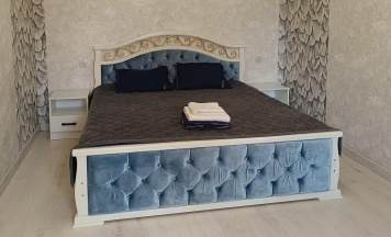 Комната эконом с 1 двуспальной кроватью (общие удобства) в Семейный отдых