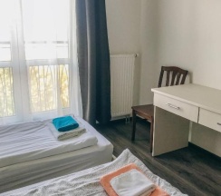 1-комнатные апартаменты студия с 2 односпальными кроватями в Нарвский посад