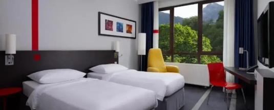Двухместный номер Стандартный (2 отдельные кровати) в Park Inn Radisson Роза Хутор