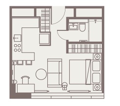Студия в Intermark Residence