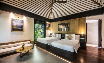 Двухместное бунгало Deluxe с видом на сад (2 отдельные кровати) в Hon Tam Resort (formerly MerPerle Hon Tam Resort)