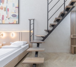 Улучшенные четырехместные апартаменты 1+1+1+1 | Superior apt QUAD 1+1+1+1 в Аура