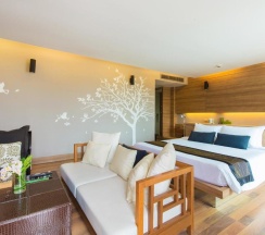 Люкс с видом на горы в The Greenery Resort Khao Yai