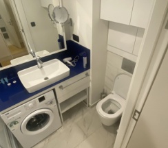 Трёхместный номер Standard с балконом и с видом на море в Апарт-отель MyGeorgia LLC Orbi City