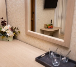 Стандарт 3-местный с двумя раздельными кроватями и балконом в Джульетта