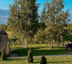 Домик Люкс с диваном в Happy Tree Camp