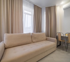 1-комнатные апартаменты студия Адлер, ул. Прибрежная д.10 кв.23 в Апартаменты Делюкс на улице Прибрежная