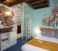 Четырёхместный семейный номер Standard с балконом в Casual Ilbira Granada Hotel