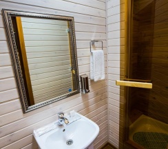 Номер стандарт с 1 двуспальной кроватью в Кирьянов