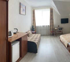 Трёхместный номер Superior с красивым видом из окна в Дюна-центр