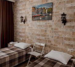 Двухместный номер с 2 отдельными кроватями в Вокруг света