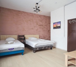 Номер стандарт с 2 односпальными кроватями в Villa santarina
