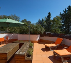 Люкс с террасой в Диса