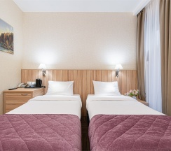 Стандарт "Cabin" с 2 односпальными кроватями или одной двуспальной в Harbor Club Hotel