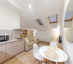 Студия комфорт с Мансардными окнами в Кarl House