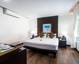 Двухместное бунгало Superior с видом на сад двуспальная кровать в Chaweng Cove Beach Resort