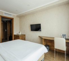 Стандарт c балконом боковой вид на море. Корпус 1 в Amza Парк