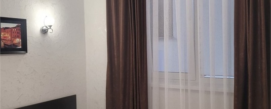 Стандартный двухместный номер без балкона (вид на стенку) в Космос