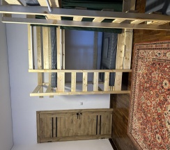 Кровать в 1-местном общем мужском номере в Greenwall