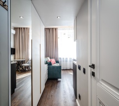 1-комнатные апартаменты студия Сельскохозяйственная 17к4 в Zen Home