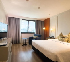 Двухместный номер Deluxe двуспальная кровать в A-One Bangkok Hotel