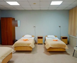 Кровать в 5-местном общем номере в Smart Hotel KDO Ярославль