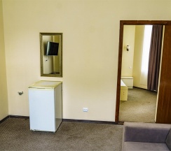 Номер стандарт семейный с 1 двуспальной кроватью в Оптима