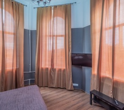 Двухместный люкс с красивым видом из окна двуспальная кровать в Ланселот