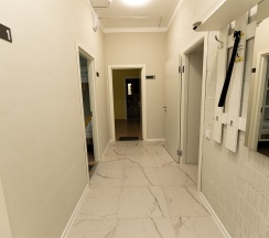 Семейный номер с общей ванной комнатой в Лимонад