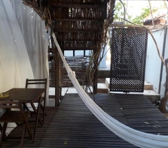 Двухместный люкс двуспальная кровать в Pousada Cabana