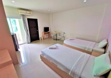 Двухместный номер Deluxe 2 отдельные кровати в Hua Hin Irooms Hotel