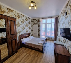 Делюкс с балконом и видом на море (Новый корпус, 150 метров от основной территории) в Аида