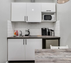Апартаменты студия с 2 односпальными кроватями в Home Like (Хоум Лайк) на бульваре Эйнштейна 1