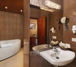 Номер полулюкс с 1 двуспальной кроватью в Рождественский Дворик