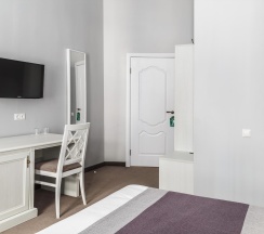 Номер стандарт с 1 двуспальной кроватью и креслом-кроватью в Florinn hotel