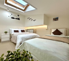 Апартаменты №5 "Джуниор" на мансардном этаже в Саквояж